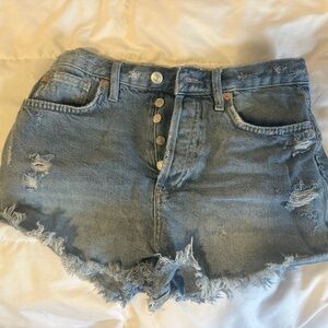 Free People Jean Shorts